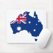 Australien Flagge Australia Style Design Muismat (Met muis)