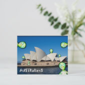 AUSTRalienS OcK! Briefkaart (Staand voorkant)
