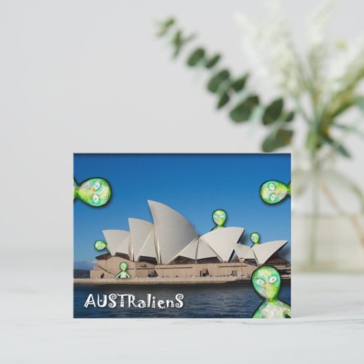AUSTRalienS OcK! Briefkaart (Staand voorkant)