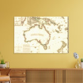 AustraliëPanoramaAustralië 2 Canvas Afdruk (Insitu (Woonkamer))