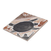 Australiër Dreams Myth Animals Big Turtle tile Tegeltje (Zijkant)