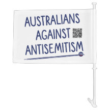 Australiërs tegen antisemitisme - Auto Vlag