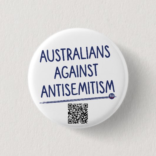 Australiërs tegen antisemitisme - Pin / Button (Voorkant)