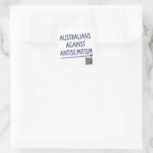 Australiërs tegen antisemitisme - Sticker Sheet (Tas)