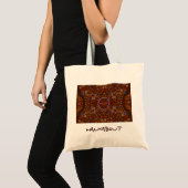 Australisch Aboriginal-stijl Walkabout Art Design Tote Bag (Voorkant (product))