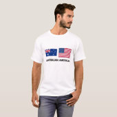 Australisch-Amerikaans T-shirt (Voorkant volledig)