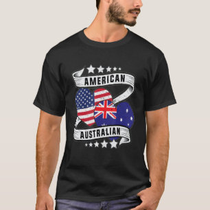 Australisch Amerikaanse shirt Half Australisch hal