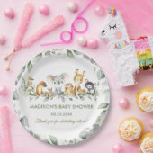 Australisch Baby shower van Birthday Greenery Papieren Bordje (Feest)