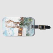 Australisch Bagagelabel Shepherd (Rood) (Voorkant (horizontaal))