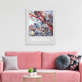 Australisch Banksia: inheems plant Canvas Afdruk (Insitu (Woonkamer))