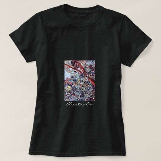 Australisch Banksia: inheems plant T-shirt (Design voorkant)