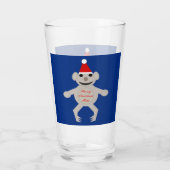 Australisch Beer met Kerstmis Koala Glas (Achterkant)