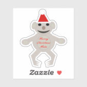 Australisch Beer met Kerstmis Koala Sticker (Vel)