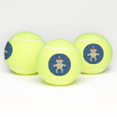 Australisch Beer met Kerstmis Koala Tennisballen (Multi)