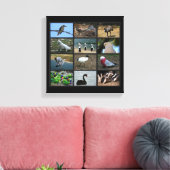 Australisch Birdwatchers Collage Canvas Afdruk (Insitu (Woonkamer))