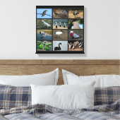 Australisch Birdwatchers Collage Canvas Afdruk (Insitu (Slaapkamer))