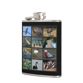 Australisch Birdwatchers Collage Heupfles (Links)