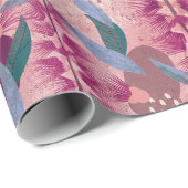 Australisch botpenseel cadeaupapier (Rol Hoek)