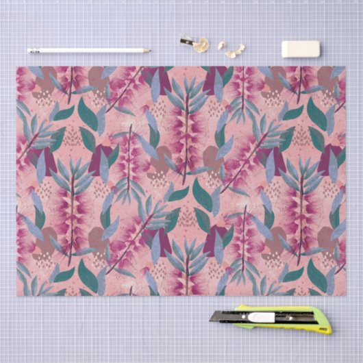 Australisch botpenseel tissuepapier (Craft)