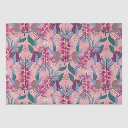 Australisch botpenseel tissuepapier (Voorkant)