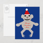 Australisch Briefkaart van het Beer van Kerstmis K (Voorkant / Achterkant)