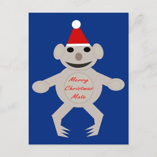 Australisch Briefkaart van het Beer van Kerstmis K (Voorkant)