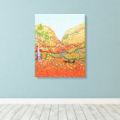 Australisch buitenlandschap canvas afdruk (Insitu (Houten vloer))