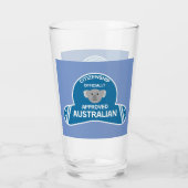 Australisch burgerschap | Aussie Citizen Two-Tone  Glas (Achterkant)