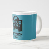 Australisch burgerschap Gift Grote Koffiekop (Voorkant rechts)
