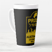 Australisch burgerschap Gift Latte Mok (Linkerhoek)