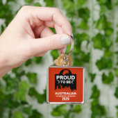 Australisch burgerschap Gift Sleutelhanger (Hand)