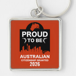 Australisch burgerschap Gift Sleutelhanger