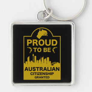 Australisch burgerschap Gift Sleutelhanger