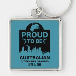 Australisch burgerschap Gift Sleutelhanger