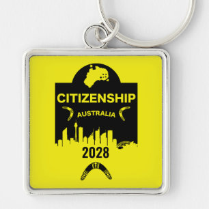 Australisch burgerschap Gift Sleutelhanger