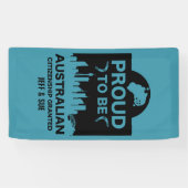 Australisch burgerschap Gift Spandoek (Horizontaal)