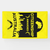 Australisch burgerschap Gift Spandoek (Horizontaal)