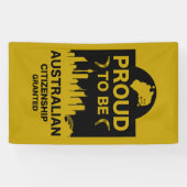 Australisch burgerschap Gift Spandoek (Horizontaal)