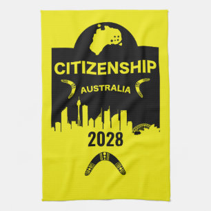 Australisch burgerschap Gift Theedoek