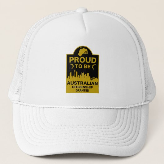 Australisch burgerschap Gift Trucker Pet (Voorkant)