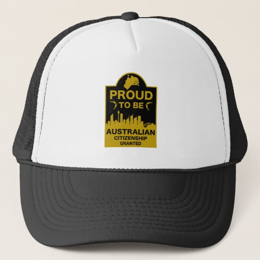 Australisch burgerschap Gift Trucker Pet (Voorkant)