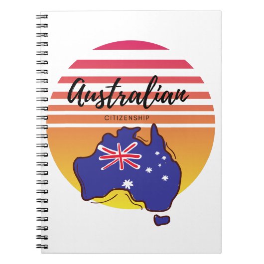 Australisch burgerschap notitieboek (Voorkant)