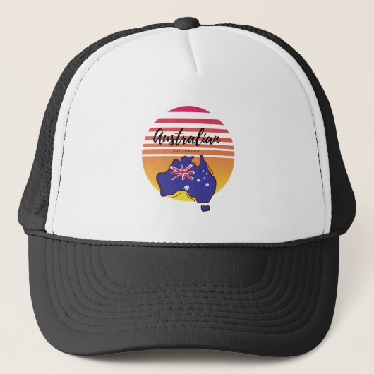Australisch burgerschap trucker pet (Voorkant)