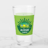 Australisch caravanning | Aussie Caravaner | Kamp  Glas (Achterkant)