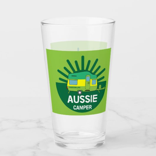 Australisch caravanning | Aussie Caravaner | Kamp  Glas (Voorkant)