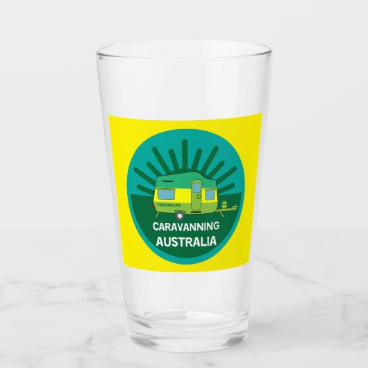 Australisch caravanning | Aussie Caravaner | Kamp Glas (Voorkant)