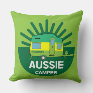 Australisch caravanning Aussie Caravaner Kamp Kussen