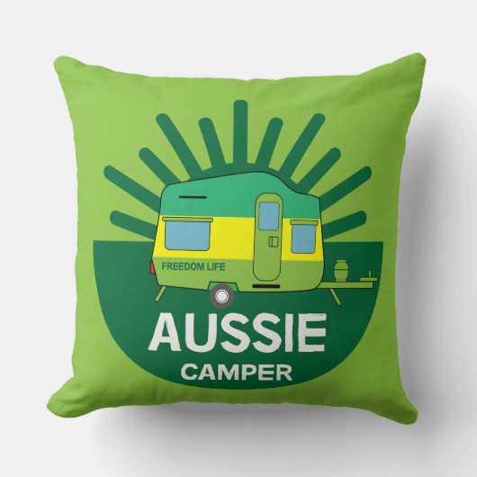 Australisch caravanning | Aussie Caravaner | Kamp  Kussen (Voorkant)
