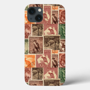  Australisch Collectie voor postzegels iPhone 13 Hoesje