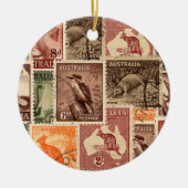  Australisch Collectie voor postzegels Keramisch Ornament (Voorkant)
